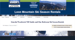 Desktop Screenshot of loonmountainrealestate.com